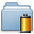 Blue Photo Film Icon 32x32 png